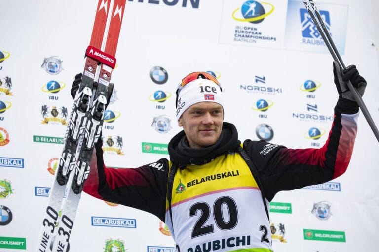 Herrenes skiskyttersprint vunnet av Sivert Guttorm Bakken