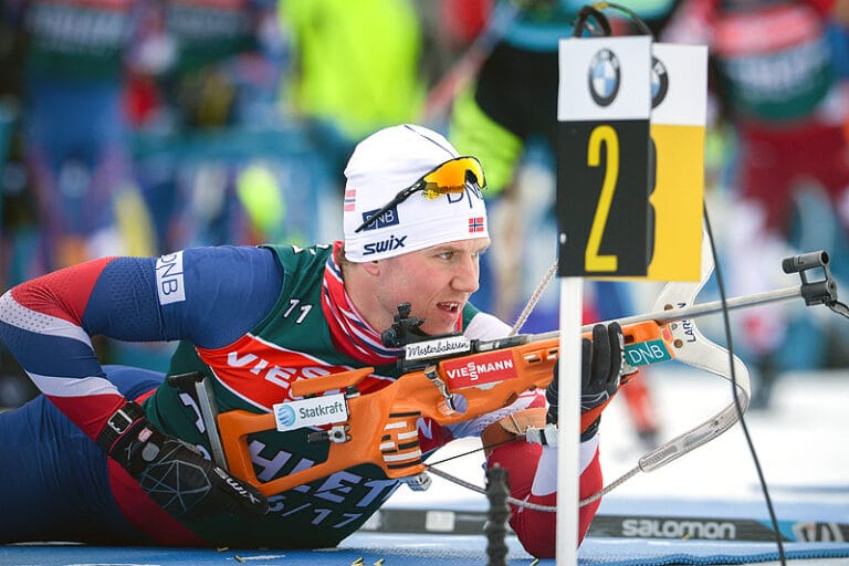 Sjåstad Christiansen på pallen i Ruhpolding