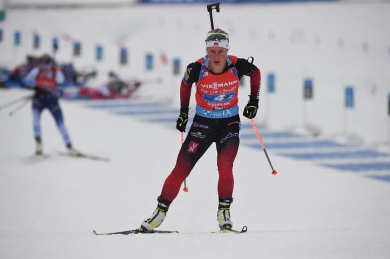 De norske skiskytterkvinnene langt bak i Hochfilzen