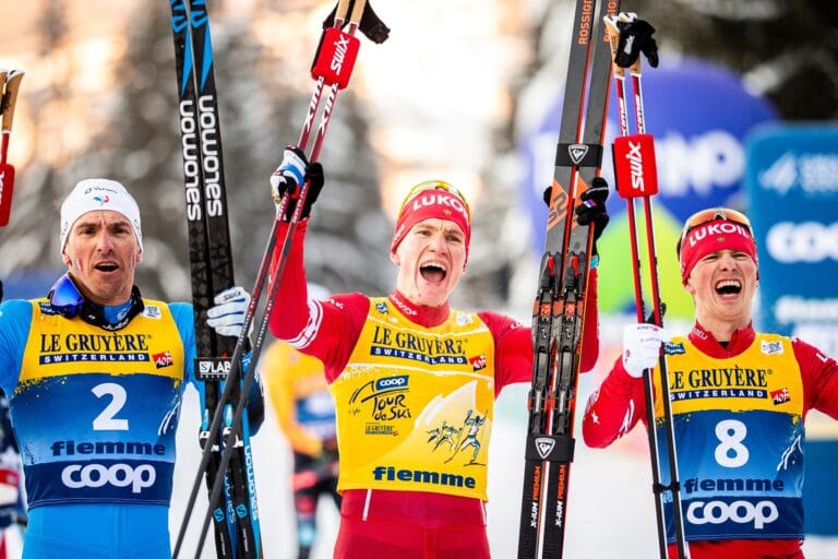 Den russiske troppen til Tour de Ski