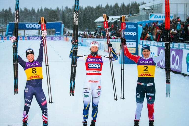 Tiril Udnes Weng på pallen for første gang!