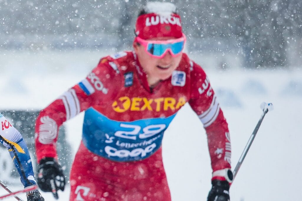 Russiske Yulia Stupak er ferdig med Tour De Ski for denne gangen.