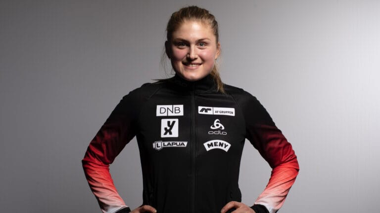 Eline Grue og Harald Øygard taklet de krevende forholdene best under dagens Norgescup