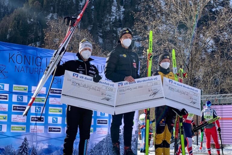 Skinstad og Paus på pallen i König Ludwig Lauf