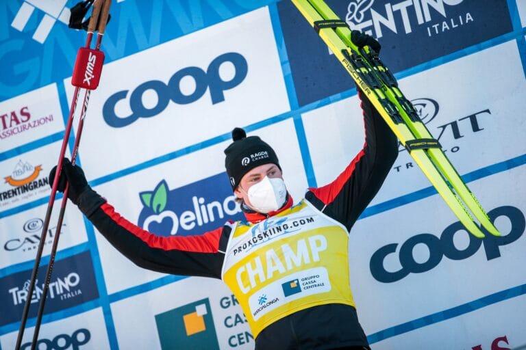 Kasper Stadaas får ikke forsvart ledertrøya