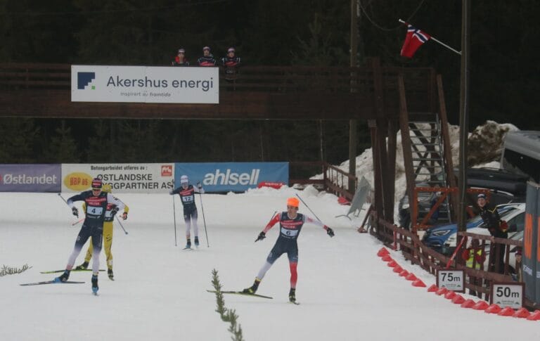 Stillingen i Norgescup junior etter Nes