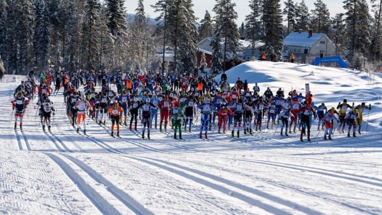 Seier til Karstein Johaug i Trysil Skimaraton
