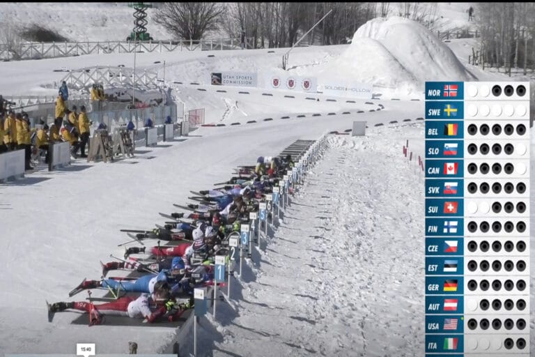 Norges stafettlag skøyt seg bort fra seieren