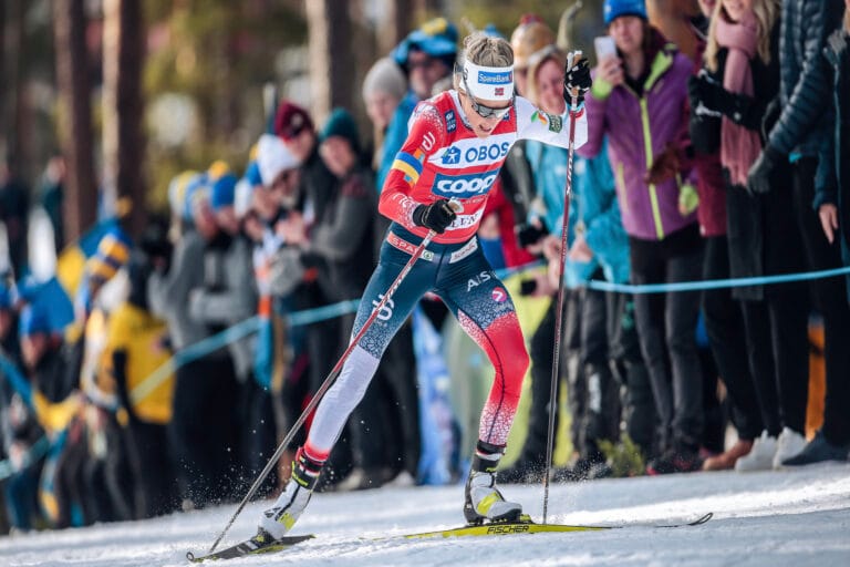 Therese Johaug avsluttet sin individuelle verdenscupkarriere med seier i Falun