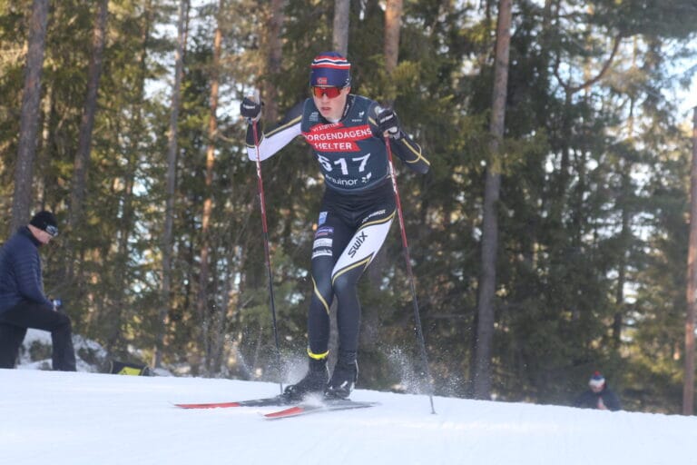 Klassisk sprint under første dag av juniornorgescup i Meråker