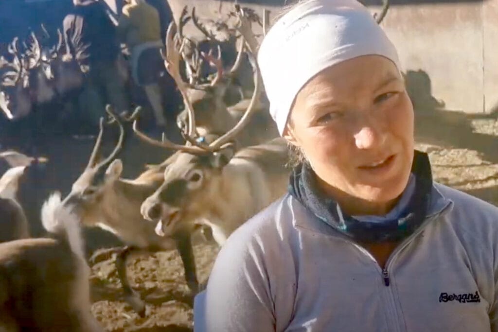 Maren Wangensteen under reinsankingen 2022.