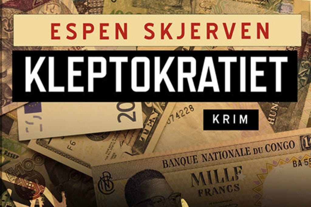 Omslag Kleptokratiet av Espen Skjerven