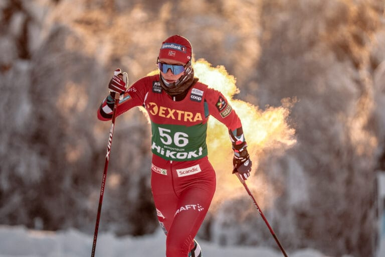 Helt rått! Anne Kjersti Kalvå på pallen for første gang