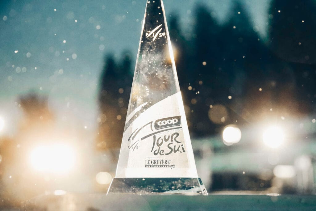 29.12.2021, Lenzerheide, Switzerland (SUI): The Tour de Ski Trophy - FIS world cup cross-country, tour de ski, 15km men, Lenzerheide (SUI).