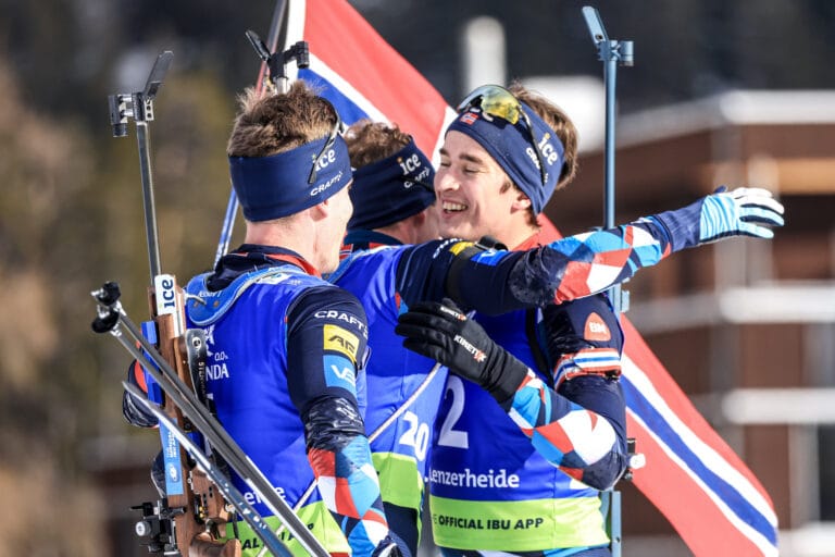 Norsk storeslem på jaktstarten i skiskytter-EM