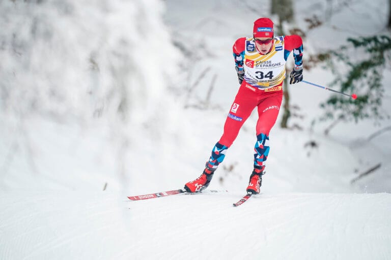 Harald Østberg Amundsen med karrierens første verdenscupseier