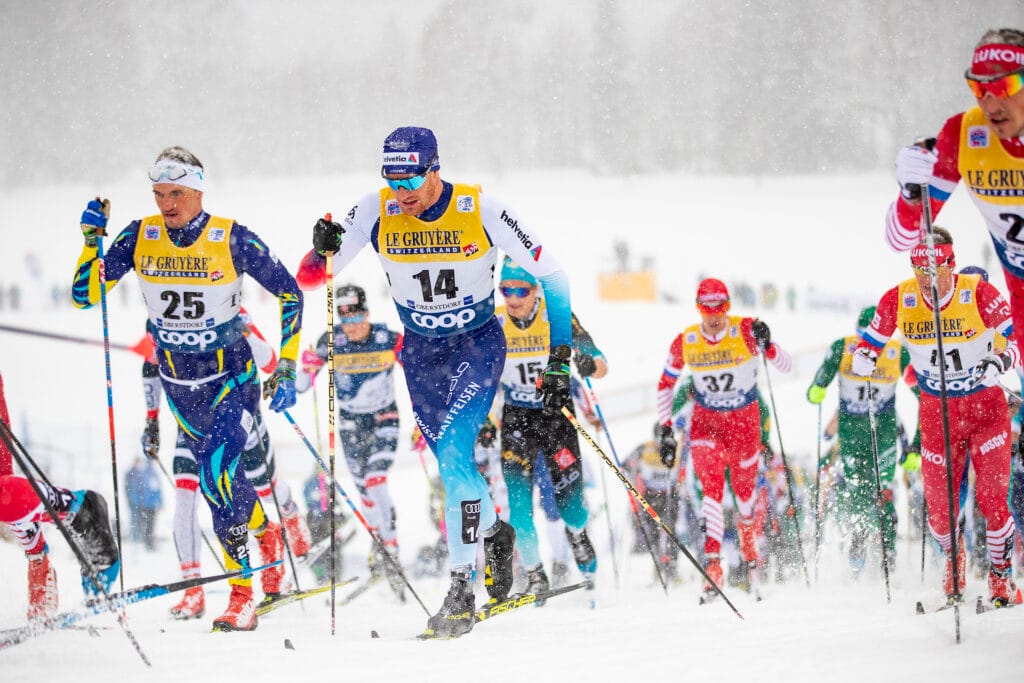 Alexey Poltoranin (KAZ), Dario Cologna (SUI),