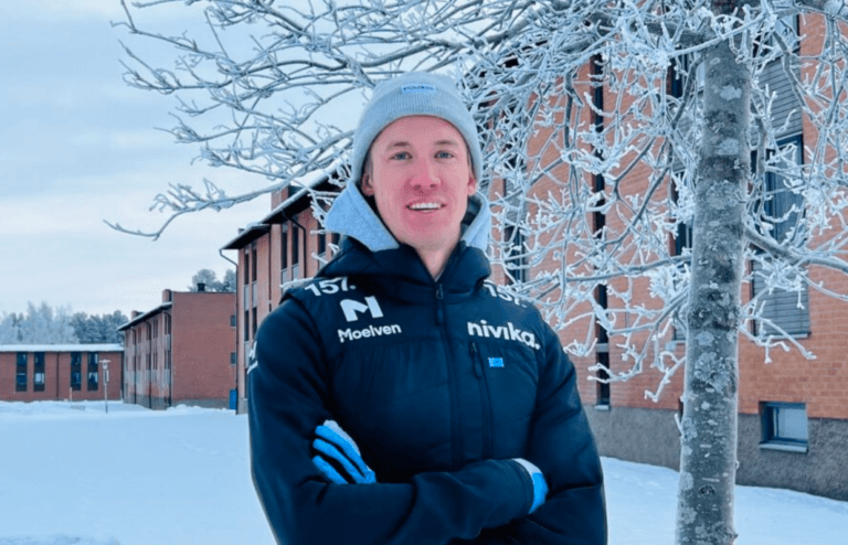 Slik forbereder Emil Persson seg til Vasaloppet