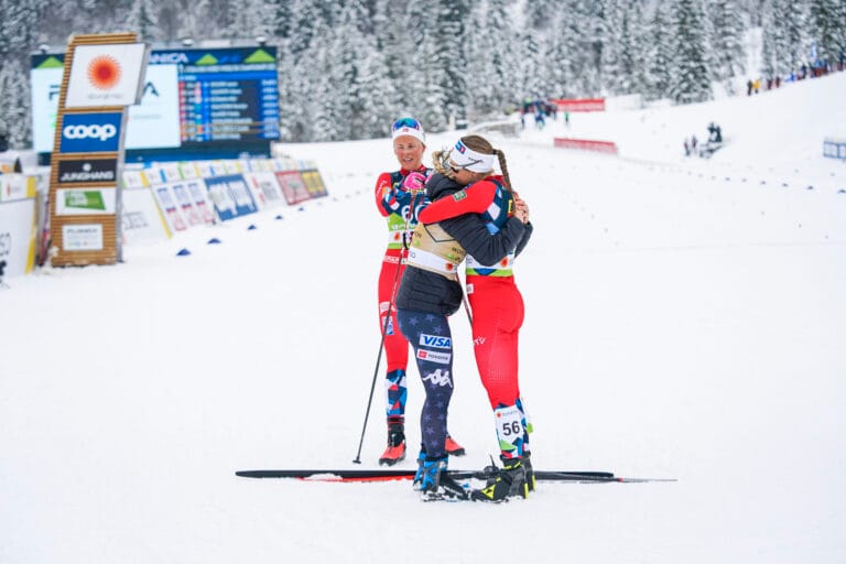 Motbakken har vært lang – i dag lykkes endelig Ingvild Flugstad Østberg