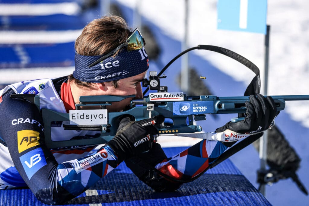 Vebjørn Sørum mixed stafett EM 2023. Nå er han klar for verdenscupen