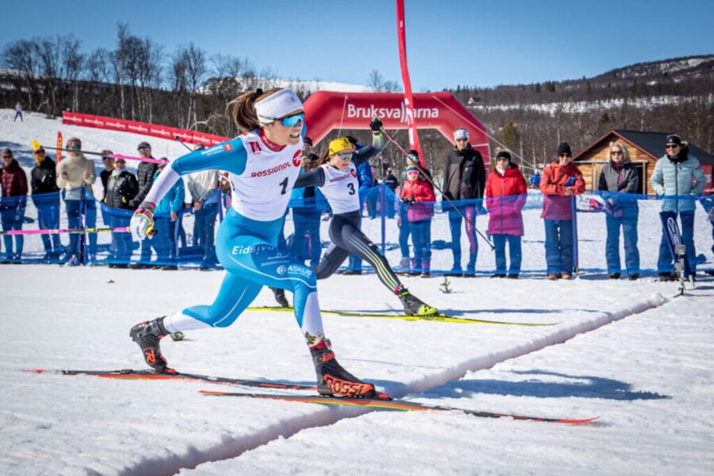 Norsk seier på supersprinten i Bruksvallarna.