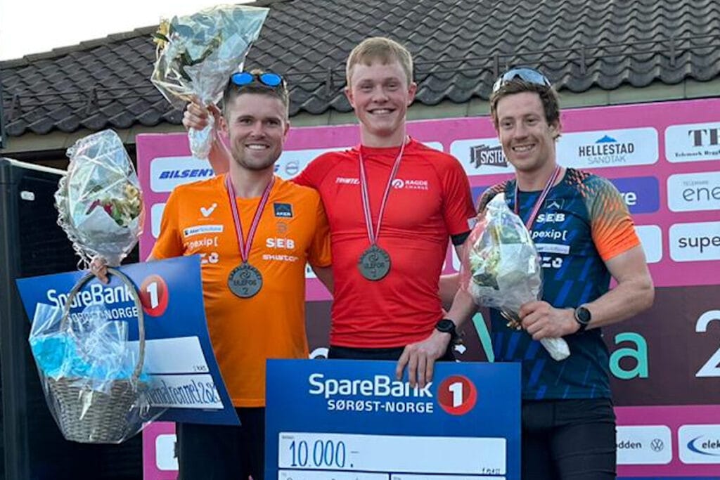 Daniel Stock - Oskar Opstad Vike - Andrew Musgrave Podium M Sr Kanalrennet 2023