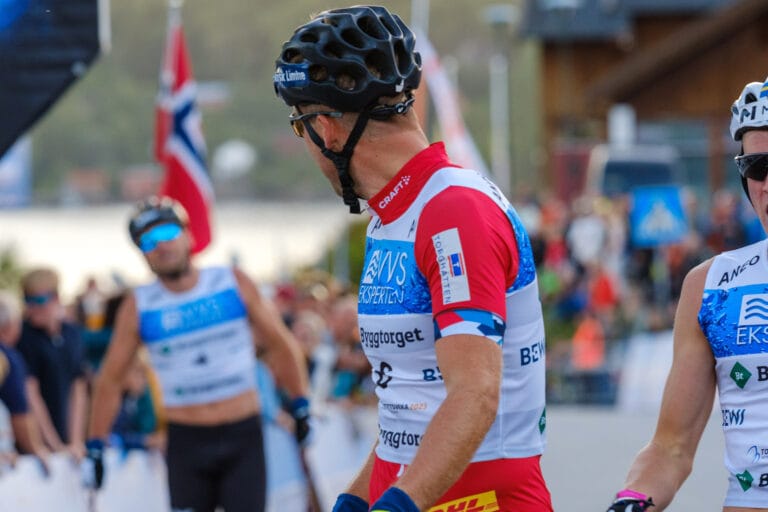 Even Northug kikker seg tilbake etter seieren i sprintfinalen under Toppidrettsveka i august.