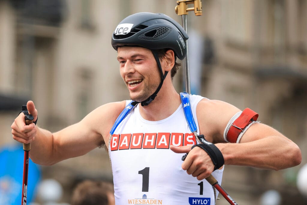Sturla Holm Lægreid vant prestisjekonkurransen City Biathlon Wiesbaden i oppvisningsstil.
