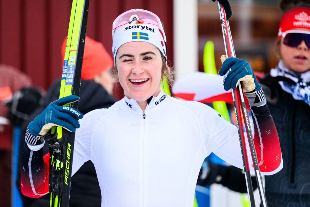 Ebba Andersson, Piteå Elit SK 10 km klassisk stil under Sverigepremiären den 18 november 2023 i Gällivare.