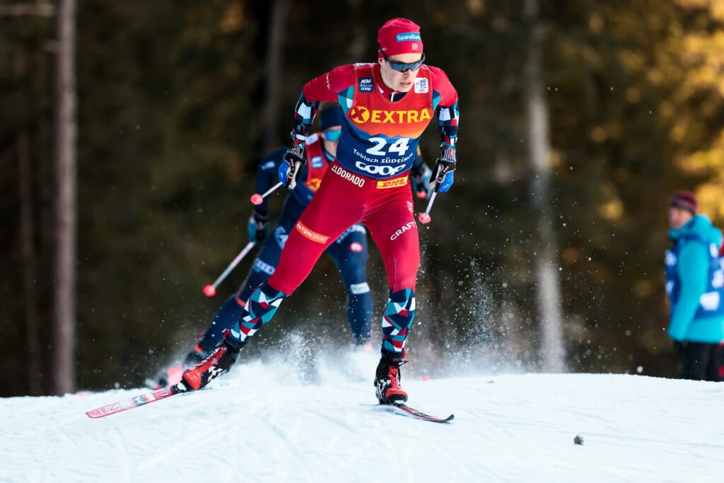 Harald Østberg Amundsen (NOR) - FIS world cup cross-country, tour de ski, individual sprint, Toblach (ITA).