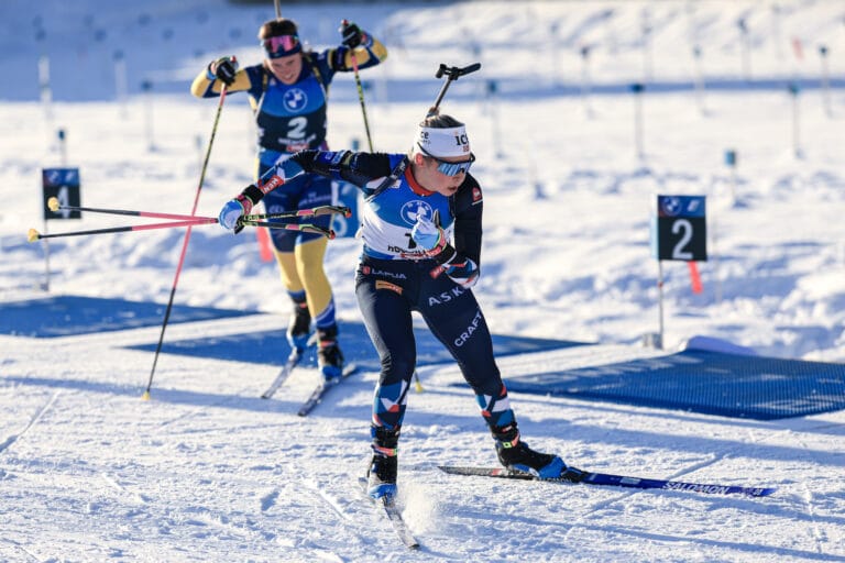 Ingrid Landmark Tandrevold (NOR) - IBU World Cup Biathlon, pursuit women, Hochfilzen (AUT).