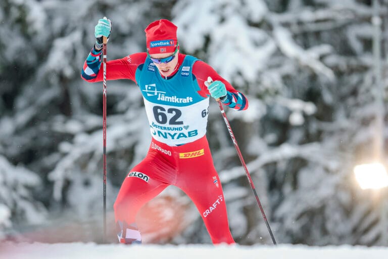 Jan Thomas Jenssen (NOR) - FIS world cup cross-country, 10km, Oestersund (SWE).