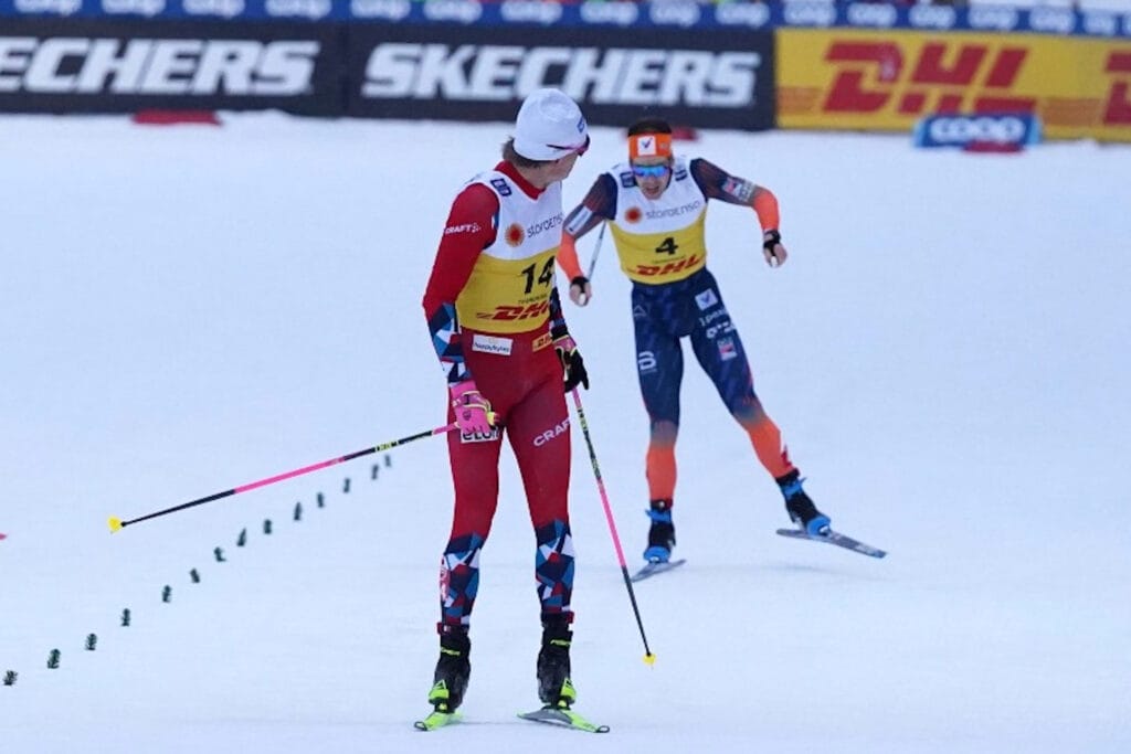 Klæbo Musgrave 20K skiathlon WC Trondheim 2023