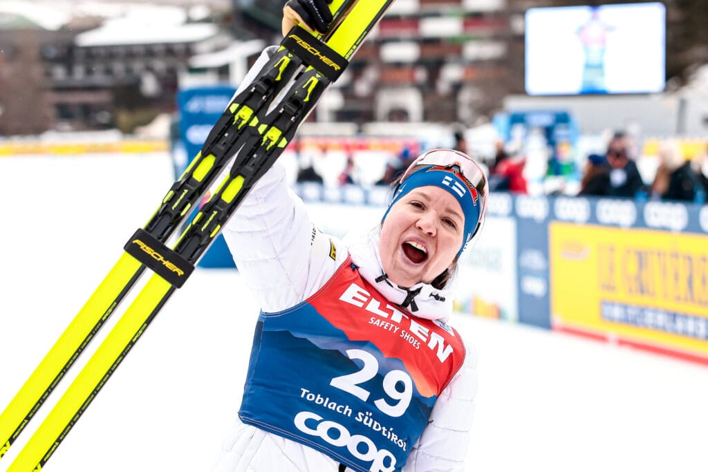 Kerttu Niskanen (FIN) - FIS world cup cross-country, tour de ski, 10km, Toblach (ITA).
