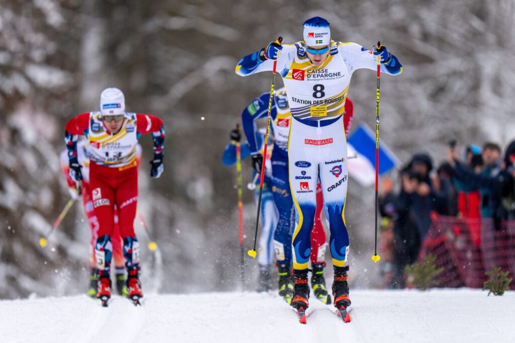 Oskar Svensson (SWE). WC Les Rousses 2023