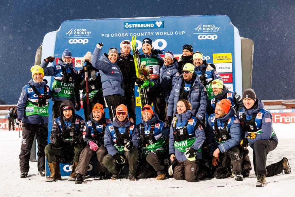 USAs lag under WC Östersund 2023