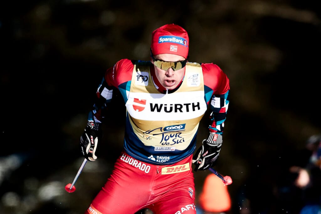 Harald Oestberg Amundsen (NOR) - FIS world cup cross-country, tour de ski, individual sprint, Davos (SUI).