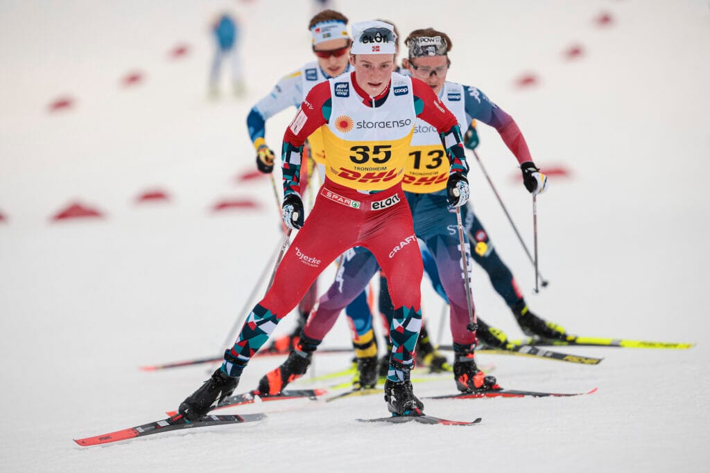 Edvard Sandvik (NOR) - FIS world cup cross-country, skiathlon, Trondheim (NOR).