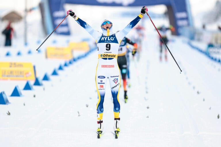 Frida Karlsson (SWE) - FIS world cup cross-country, mass, Oberhof (GER).