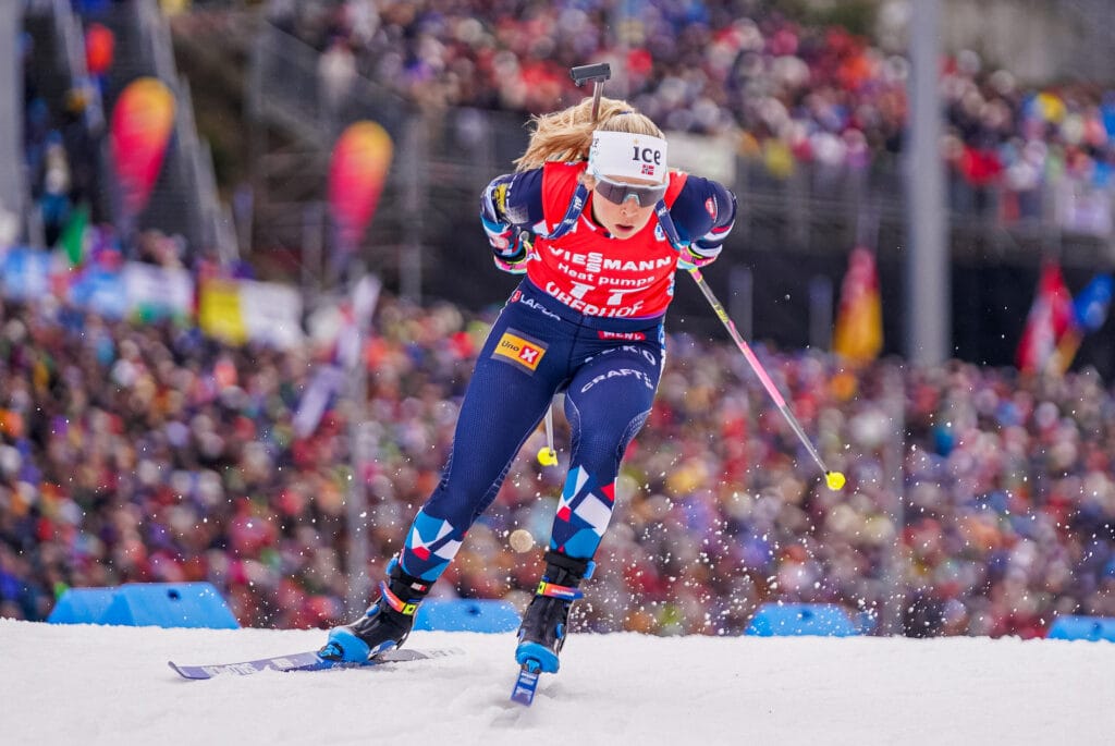 Ingrid Landmark Tandrevold (NOR) - IBU World Cup Biathlon, pursuit women, Oberhof (GER).