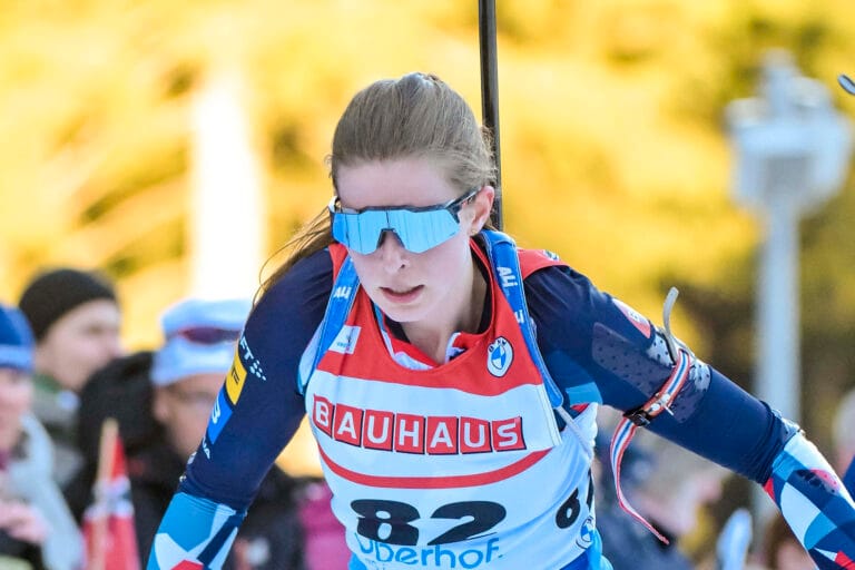 Ida Lien (NOR) - IBU World Championships Biathlon, individual women, Oberhof (GER).