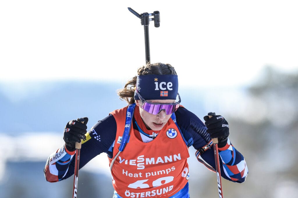 Ida Lien (NOR) - IBU World Cup Biathlon, individual women, Oestersund (SWE).