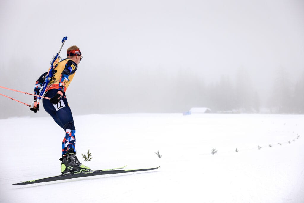 Johannes Thingnes Boe (NOR) - IBU World Cup Biathlon, short individual men, Antholz (ITA).