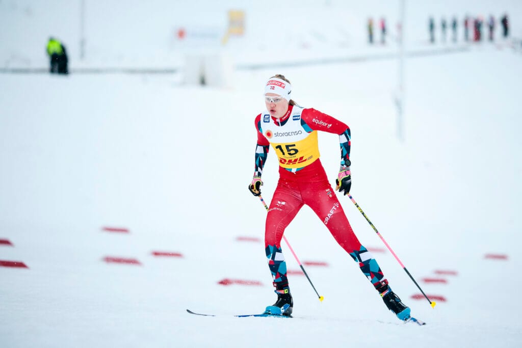 Maria Hartz Melling (NOR) - FIS world cup cross-country, individual sprint, Trondheim (NOR).