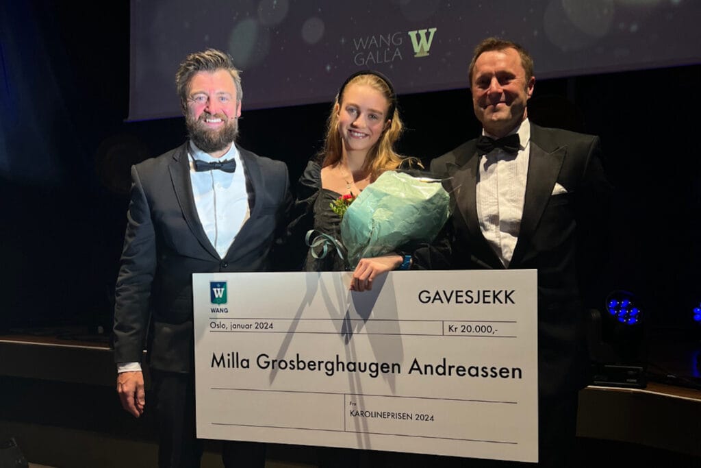 Milla Grosberghaugen Andreassen Karolineprisen 2024
