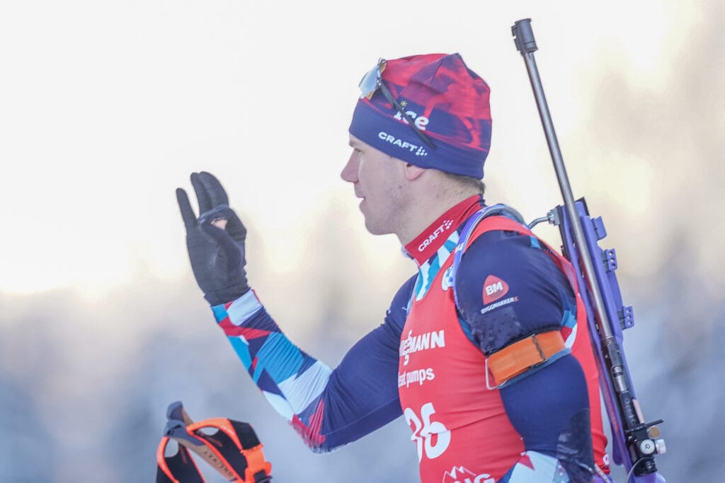Vetle Sjaastad Christiansen (NOR) - IBU World Cup Biathlon, sprint men, Ruhpolding (GER).