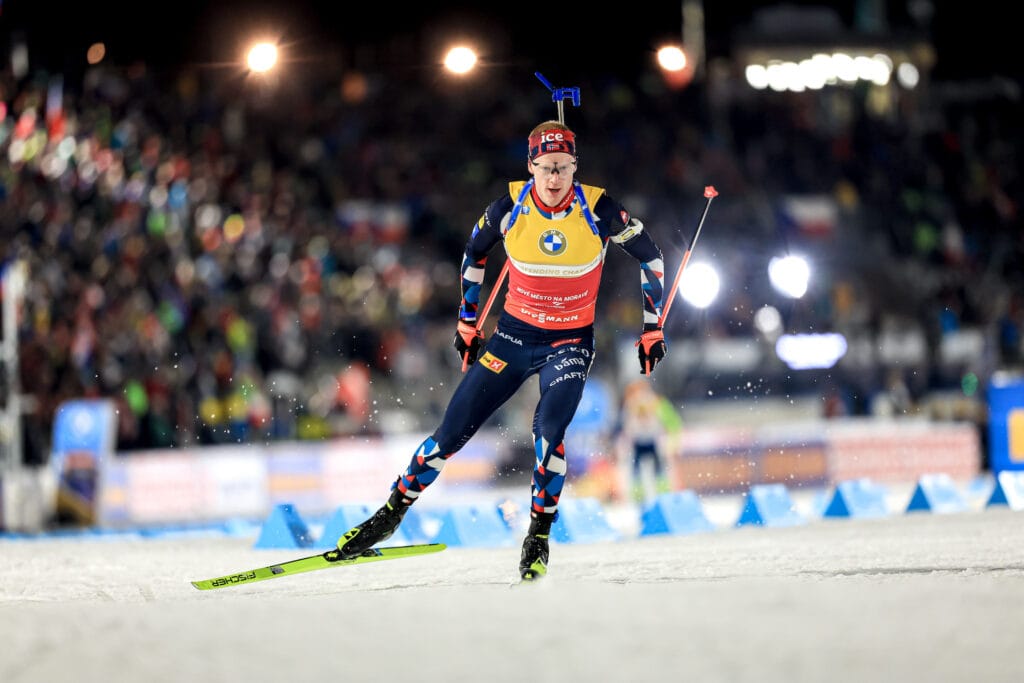 Johannes Thingnes Bø (NOR) - IBU World Championships Biathlon, individual men, Nove Mesto na Morave (CZE).