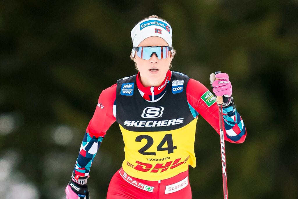 Marte Skaanes (NOR) - FIS world cup cross-country, 10km, Trondheim (NOR).