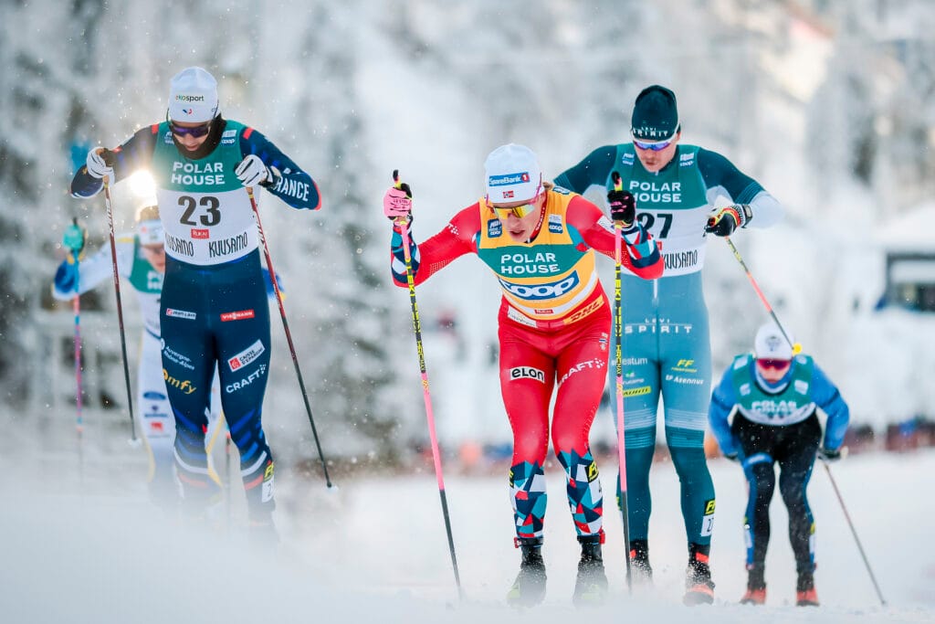 Chappaz Klæbo sprint WC Ruka 2023 Nordic Focus