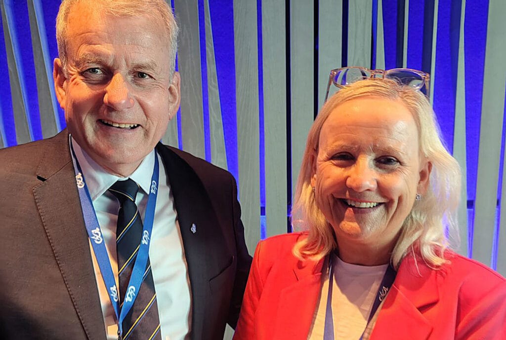 Erik Røste - Tove Moe Dyrhaug - 2024 FIS Council 